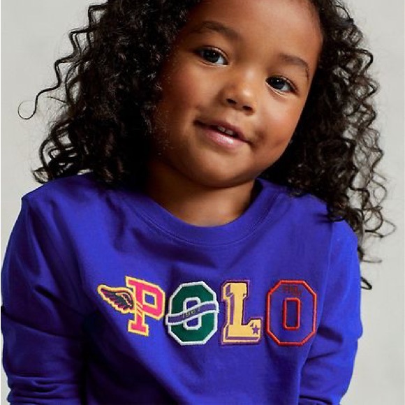 NWT Polo Ralph Lauren Varisty Royal Blue Tee - Picture 2 of 6